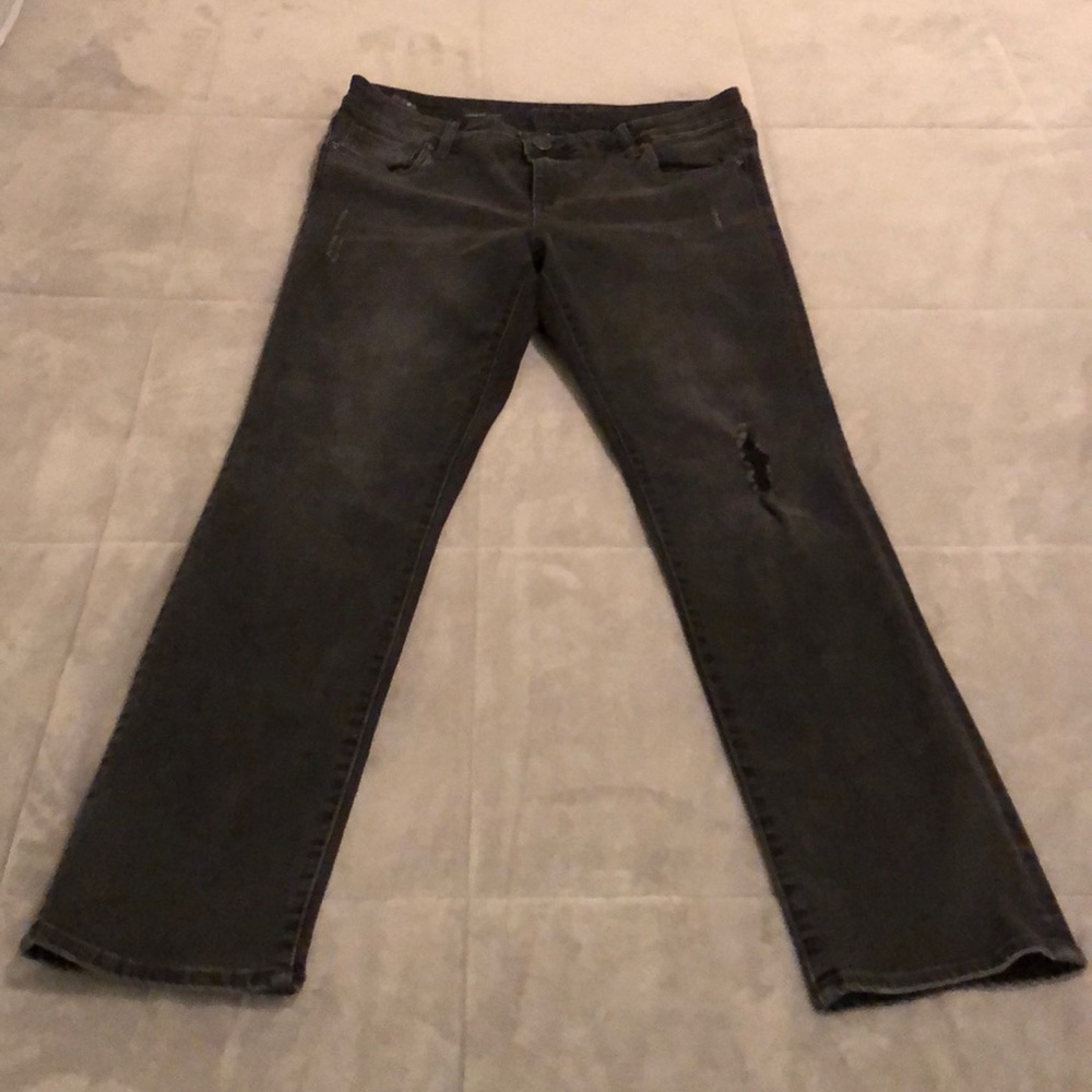 KUT From the Kloth Catherine boyfriend gray-wash 8